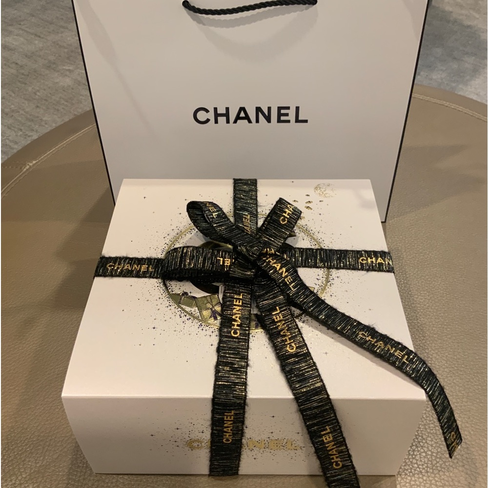 Chanel Holiday 2023  Gift Box White Gold
